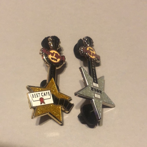 2012 Hollywood award silver star guitar, Hollywood 2012 gold award guitar - Picture 14 of 16